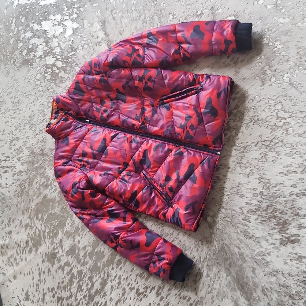 Mother The Two Faced Puffer Reversible Camo Jacket SzXS - Picture 8 of 9